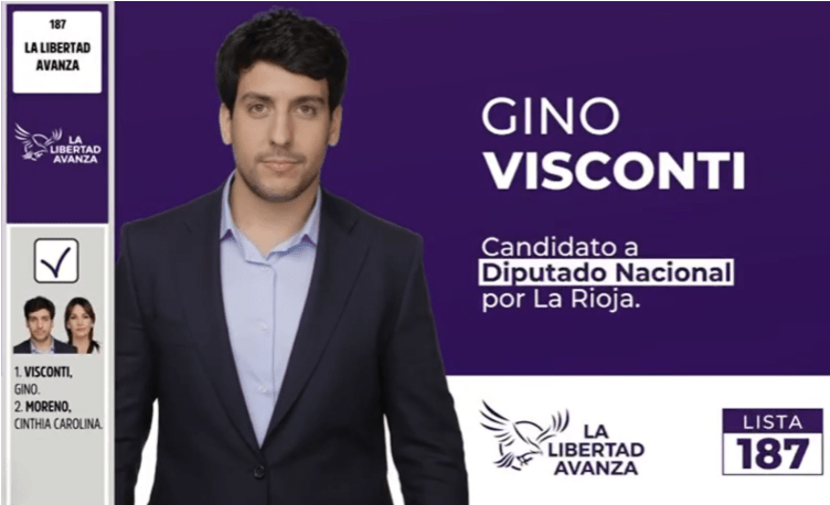 “Es fundamental que vayan a votar el 26 de octubre”, señaló Gino&nbsp;Visconti