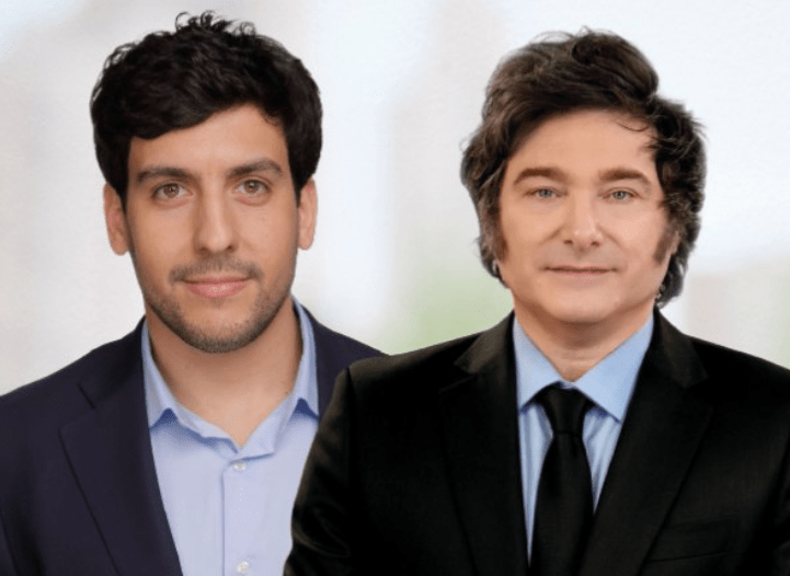 Gino Visconti llevó el mensaje de La Libertad Avanza a las calles&nbsp;riojanas