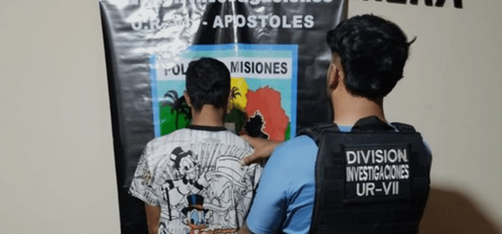 Detienen en Misiones a un hombre que atacó a su vecino con un&nbsp;machete