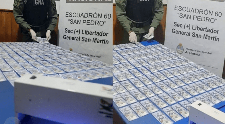 Detuvieron a dos mujeres que trasladaban 11 mil dólares falsos ocultos en el&nbsp;cuerpo