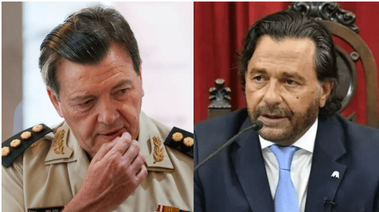 Sáenz volvió a cruzar al kirchnerismo y calificó a Milani como “guapo de&nbsp;cuartel»